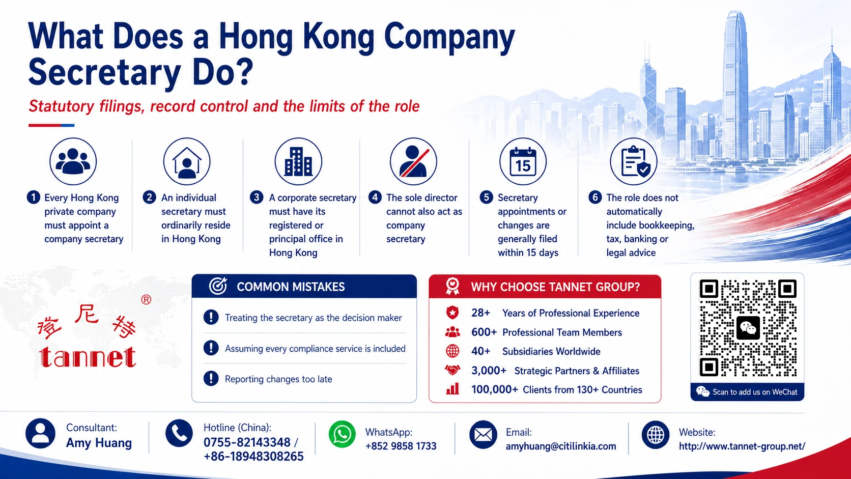 What Does a Hong Kong Company Secretary Do?